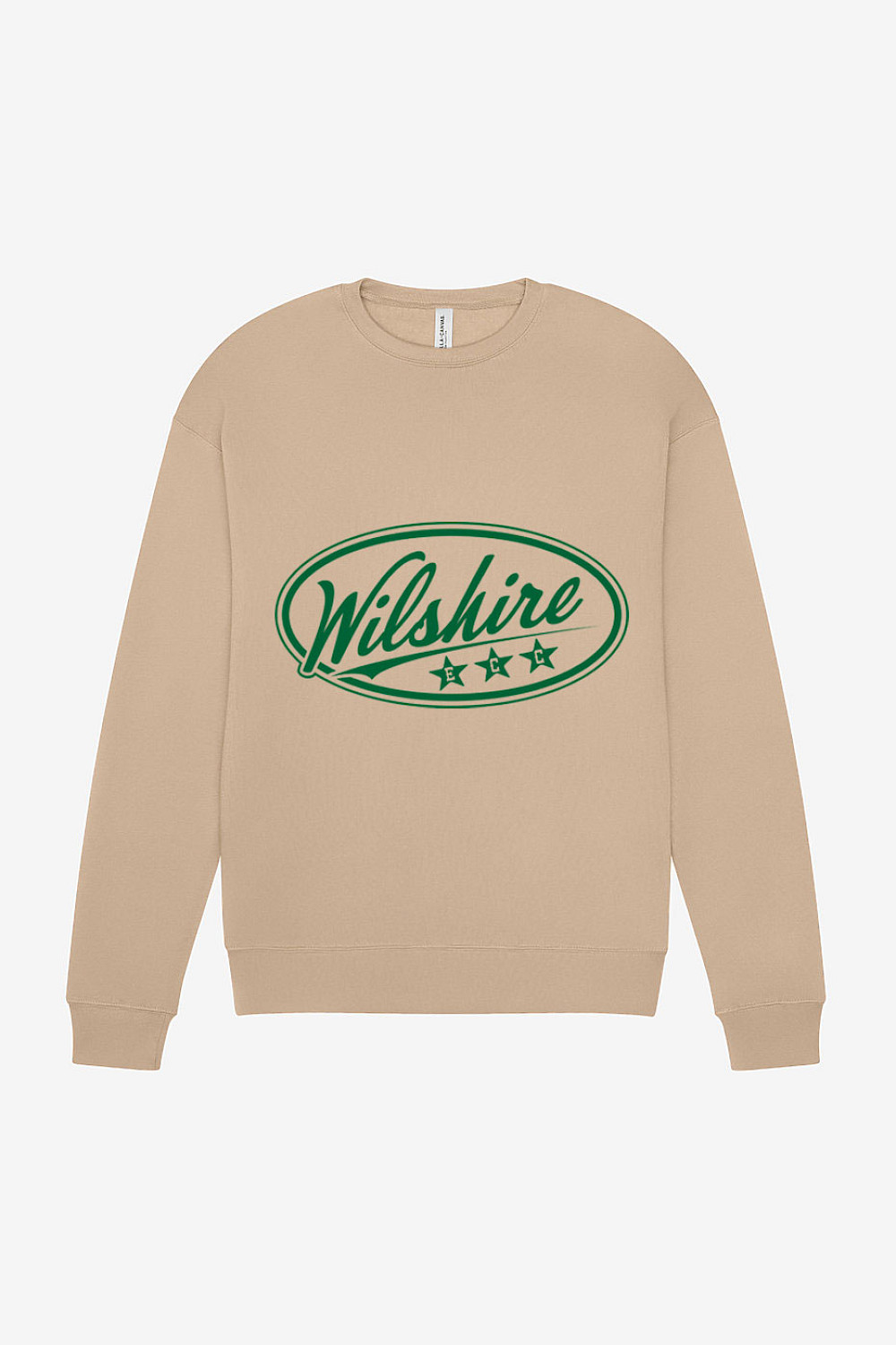 Unisex Sponge Fleece Drop Shoulder Sweatshirt - Large Logo